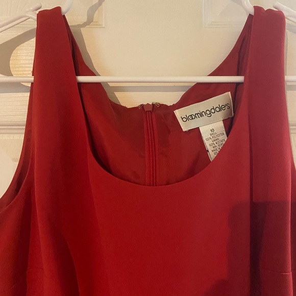 Bloomingdale’s Red Business Dress - Picture 2 of 6